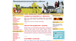 Desktop Screenshot of farnostslatina.cz
